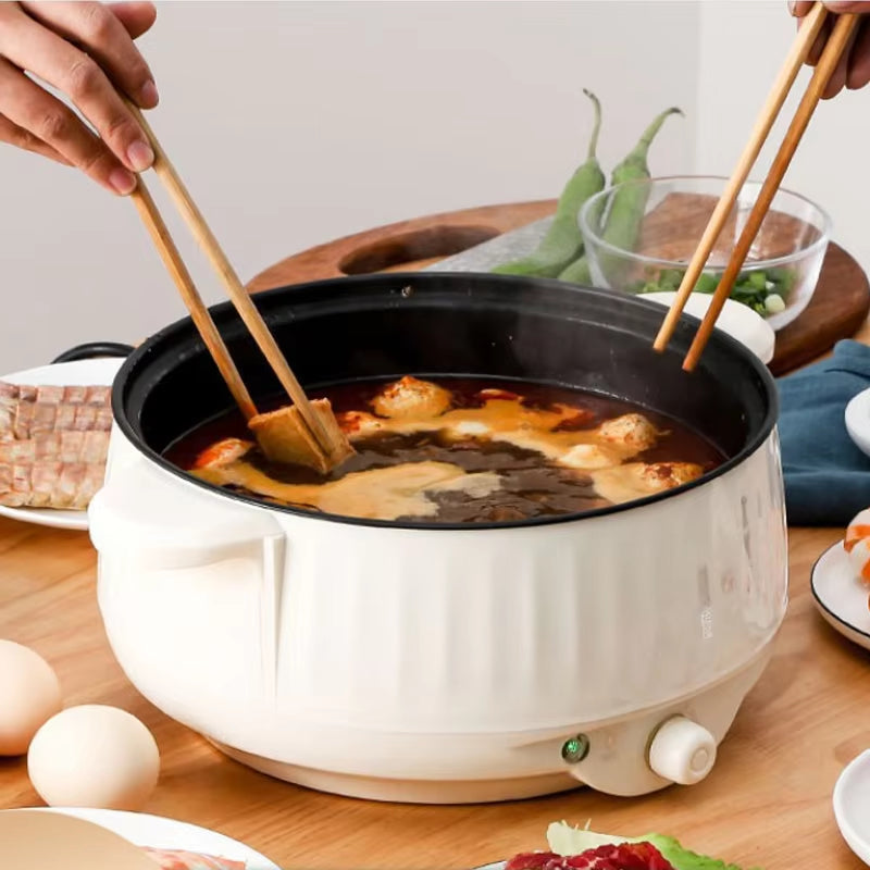 Non-Stick Multi Cookers Double Layer Electric Pot 1.7L