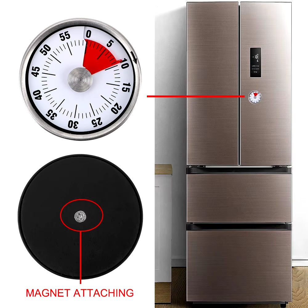 Mechanical Cooking Timer with Magnet